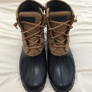 Women’s Sperry Saltwater Canvas Duck Boots